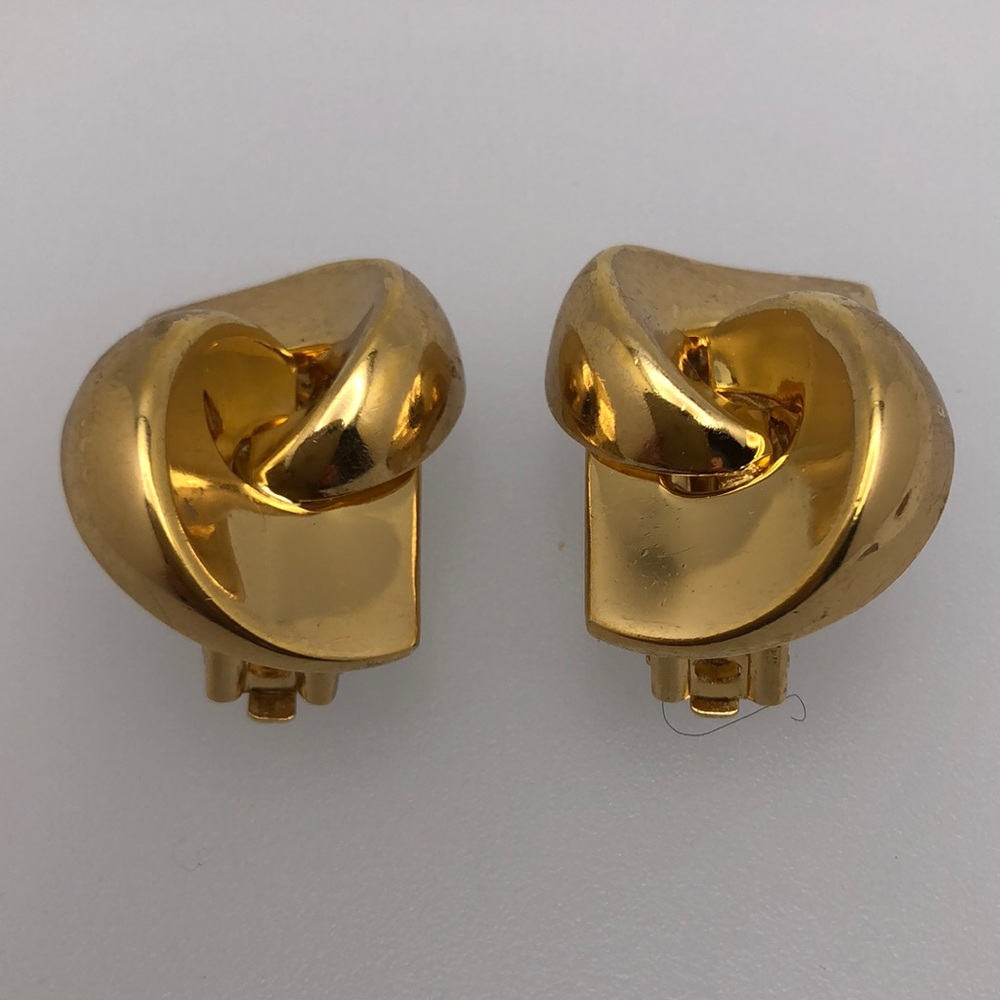 Vintage Dior Love Knot Earrings. Just gorgeous.
